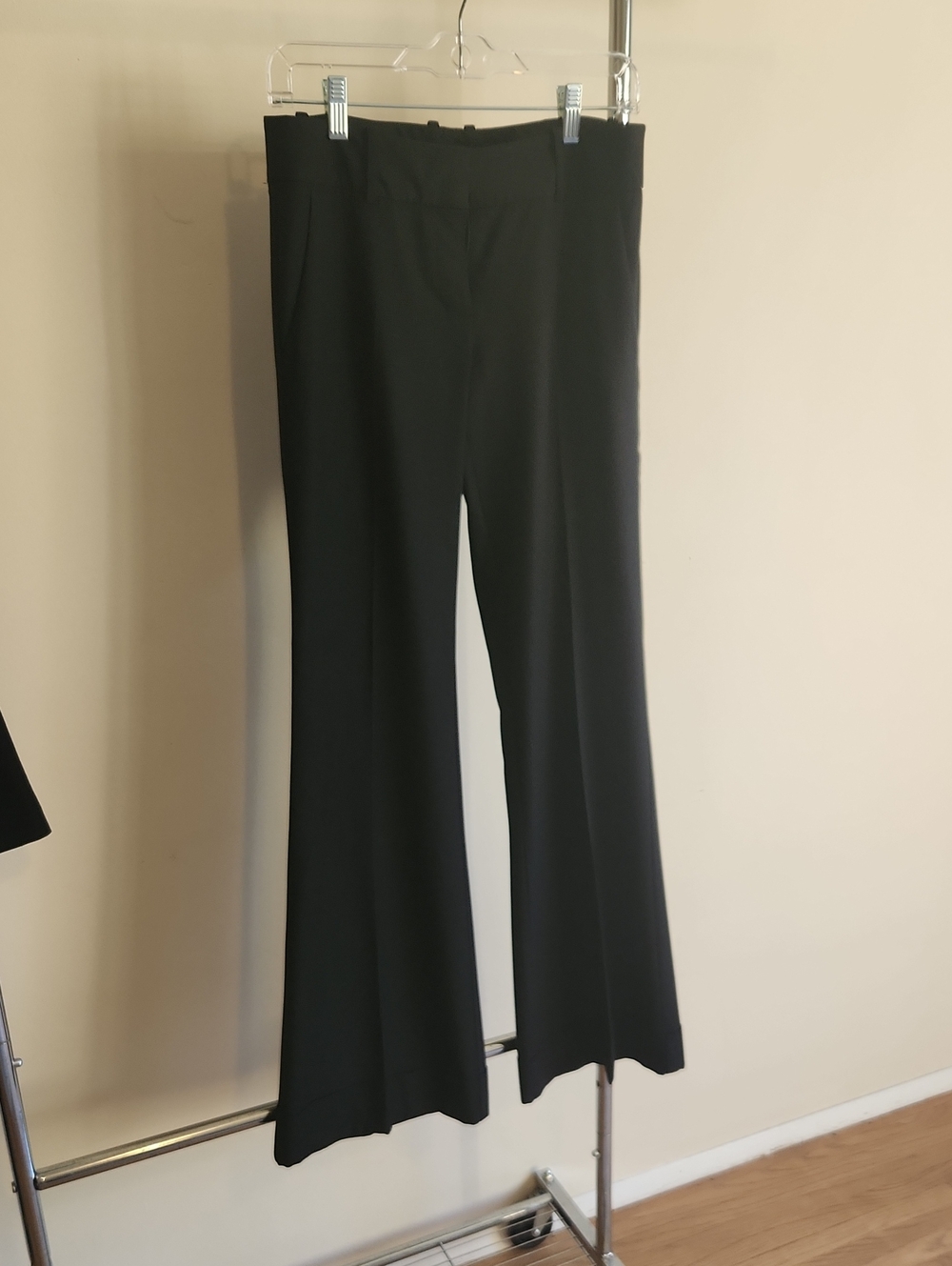 bebe Black Boot Cut Dress Pants
